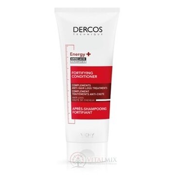 VICHY DERCOS ENERGY+ FORTIFYING CONDITIONER posilňujúci kondicionér proti vypadávaniu vlasov 1x200 ml obrázok