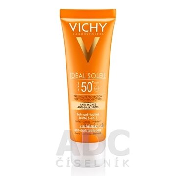 VICHY Idéal Soleil ANTI-DARK SPOTS SPF 50+ R18 krém (M9740000) 1x50 ml obrázok
