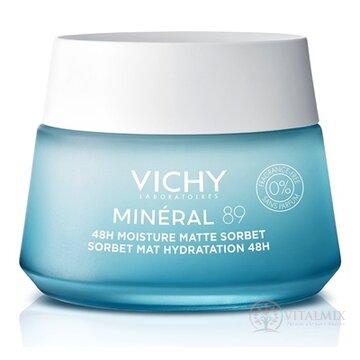 VICHY MINERAL 89 48H MOISTURE MATTE SORBET gél pre zmiešanú až mastnú pleť 1x50 ml obrázok