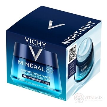 VICHY MINERAL 89 MOISTURE RECOVERY NIGHT CREAM nočný regeneračný hydratačný krém 1x50 ml obrázok