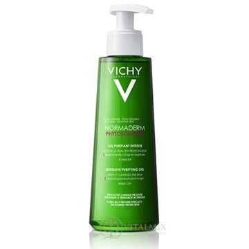 VICHY NORMADERM PHYTOSOLUTION GEL čistiaci gél pre pleť so sklonom k akné 1x200 ml obrázok