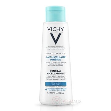 VICHY PURETE THERMALE MINERAL Micelárne mlieko dry skin 1x200 ml obrázok