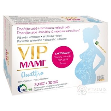 VIP MAMI Quattro (30 tbl + 30 cps) 1x1 set obrázok