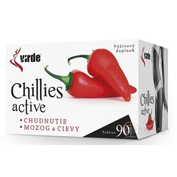 VIRDE CHILLIES ACTIVE tbl 1x90 ks obrázok