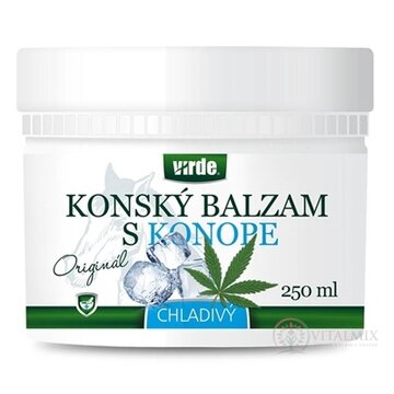 VIRDE KONSKÝ BALZAM S KONOPOU chladivý 1x250 ml obrázok