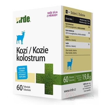 VIRDE Kozie kolostrum cps 1x60 ks obrázok
