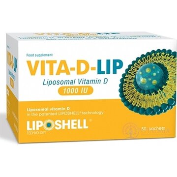 VITA-D-LIP Liposomal Vitamin D 1000 IU gél vo vrecúškach 1x30 ks obrázok