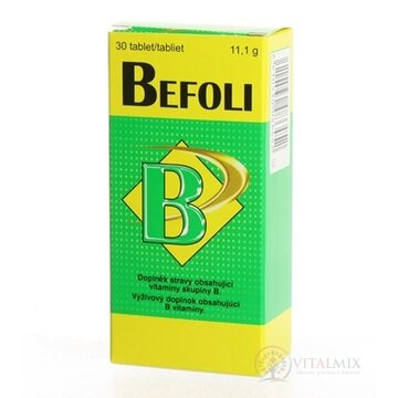 Vitabalans BEFOLI tbl 1x30 ks obrázok