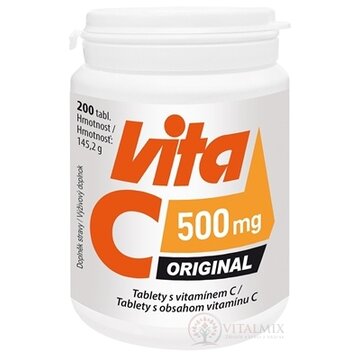 Vitabalans Vita C 500 mg ORIGINAL tbl 1x200 ks obrázok