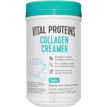 VITAL PROTEINS COLLAGEN CREAMER Kokos sušené kokosové mlieko obohatené o kolagén 1x293 g obrázok