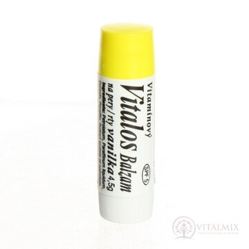 VITALOS Balzam na pery vanilka SPF 5 vitamínový 1x1 ks obrázok