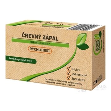 VITAMIN STATION Rýchlotest ČREVNÝ ZÁPAL samodiagnostický test zo stolice, 1x1 set obrázok