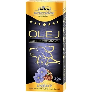 VITAR Veterinae ĽANOVÝ OLEJ 1x200 ml obrázok