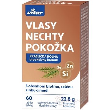VITAR VLASY, NECHTY, POKOŽKA tbl 1x60 ks obrázok