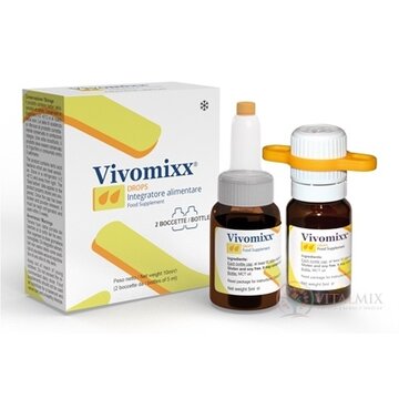 Vivomixx Drops 5 miliárd kvapky vo fľaštičke 2x5 ml obrázok