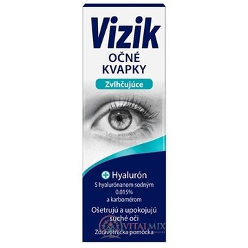 VIZIK Očné kvapky Zvlhčujúce hyalurón 1x10 ml obrázok