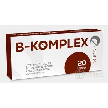 VULM B-KOMPLEX tbl flm 1x20 ks obrázok