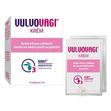VULVOVAGI krém na zápaly vulvy, OzoilE, vrecká 10x3 ml obrázok