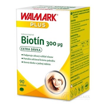 WALMARK Biotín 300 µg tbl 1x90 ks obrázok