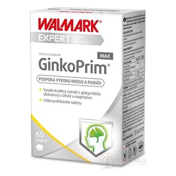 WALMARK GinkoPrim MAX tbl (inov. obal 2019) 1x60 ks obrázok