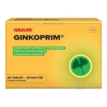 WALMARK GinkoPrim tbl (limitovaná edícia) 90+30 navyše (120 ks) obrázok