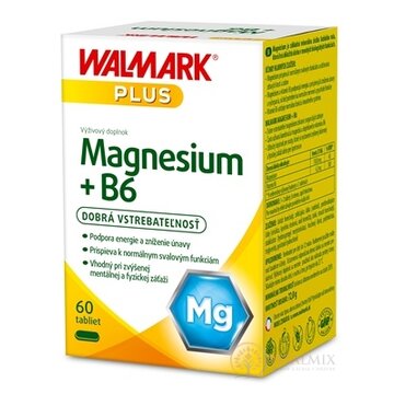 WALMARK Magnesium + B6 tbl 1x60 ks obrázok