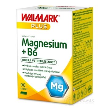 WALMARK Magnesium + B6 tbl 1x90 ks obrázok