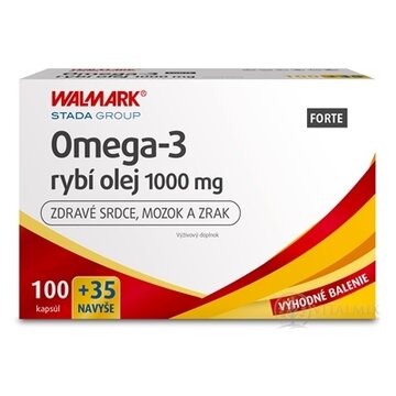 WALMARK Omega-3 rybí olej FORTE cps 100+35 navyše (135 ks) obrázok