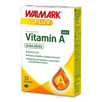 WALMARK Vitamín A MAX cps (inov.2019) 1x32 ks obrázok