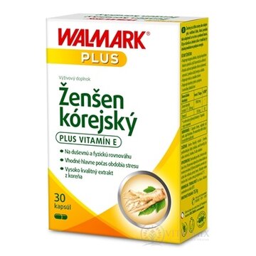 WALMARK Ženšen kórejský cps (inov. obal 2018) 1x30 ks obrázok