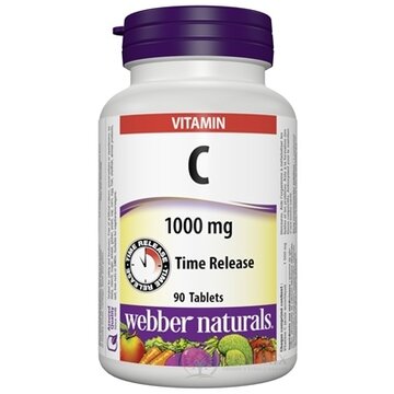 Webber Naturals Vitamín C 1000 mg cps s postupným uvoľňovaním 1x90 ks obrázok