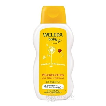 WELEDA baby NECHTÍKOVÉ ošetrujúce mlieko (Calendula Pflegemilch) 1x200 ml obrázok