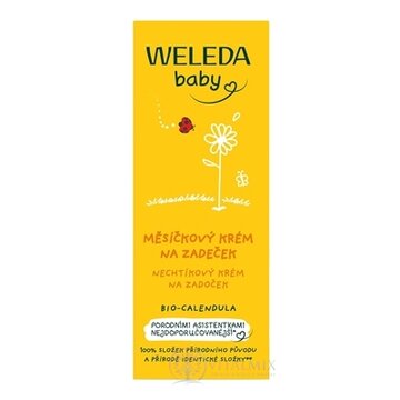 WELEDA baby NECHTÍKOVÝ dojčenský krém na zadoček (Calendula Babycreme) 1x30 ml obrázok