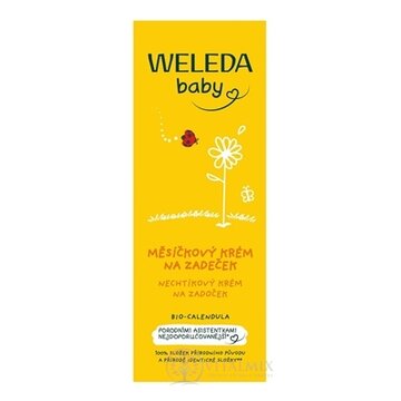 WELEDA baby NECHTÍKOVÝ dojčenský krém na zapareniny (na zadoček) bio-Calendula 1x75 ml obrázok