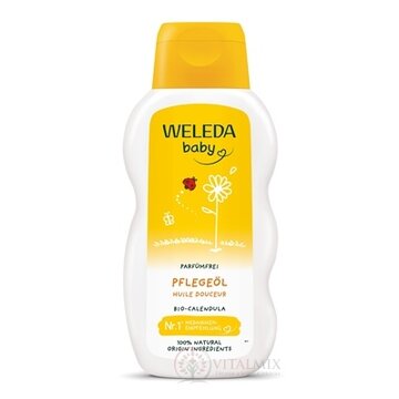 WELEDA baby NECHTÍKOVÝ dojčenský olej (Calendula Pflegeöl) 1x200 ml obrázok