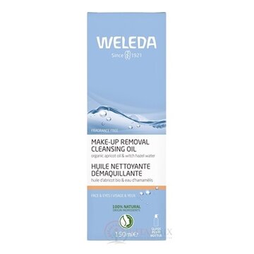 WELEDA Čistiaci a odličovací olej s marhuľovým a ricínovým olejom 1x150 ml obrázok