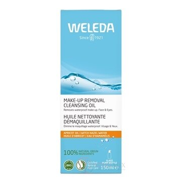 WELEDA Čistiaci a odličovací olej s marhuľovým a ricínovým olejom 1x150 ml obrázok
