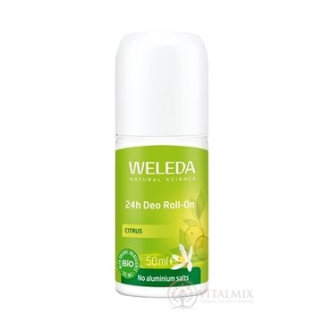 WELEDA CITRUS 24h Deo Roll-on bez hliníkových solí 1x50 ml obrázok