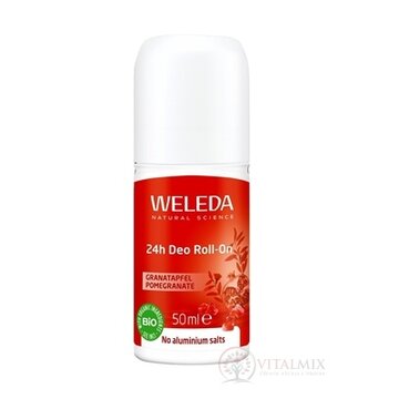 WELEDA Granátové jablko 24h Deo Roll-on bez hliníkových solí 1x50 ml obrázok