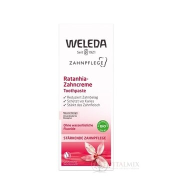 WELEDA Rataňová zubná pasta (Ratanhia-Zahncreme) 1x75 ml obrázok