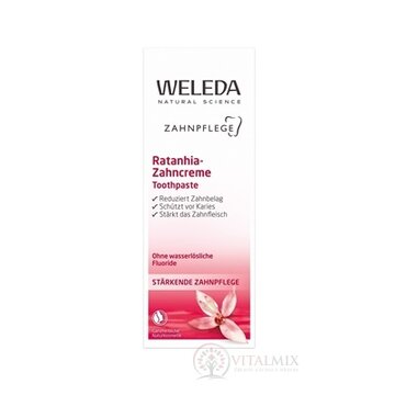 WELEDA Rataňová zubná pasta (Ratanhia-Zahncreme) 1x75 ml obrázok