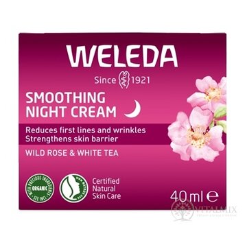 WELEDA Rozjasňujúci Nočný krém divoká ruža a biely čaj 1x40 ml obrázok