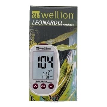 Wellion LEONARDO GLU compact Glukomer 1x1 set obrázok