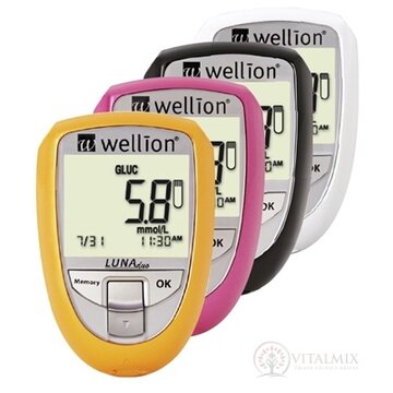 Wellion LUNA Duo s príslušenstvom merací systém na meranie glukózy a cholesterolu, 1x1 set obrázok