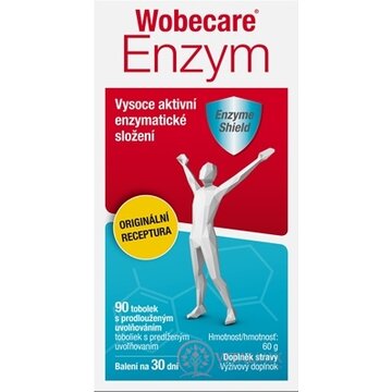 Wobecare Enzym cps s predĺženým uvoľňovaním 1x90 ks obrázok