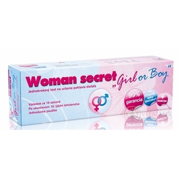 Woman secret test na určenie pohlavia dieťaťa 1x1 ks obrázok
