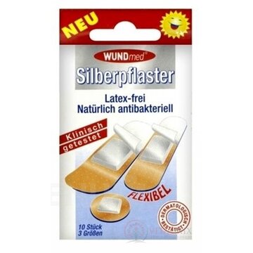 WUNDmed Flexibilná náplasť s obsahom striebra 1x10 ks obrázok