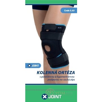 X-JOINT 503 Ortéza kolenná veľkosť XL (40-44 cm) s patelárnou a ligamentárnou podporou na suchý zips 1x1 ks obrázok