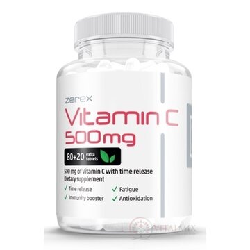 Zerex Vitamín C 500 mg tbl s postupným uvoľňovaním 1x100 ks obrázok