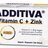 ADDITIVA Vitamín C+ Zinok cps s postupným uvoľňovaním 1x60 ks obrázok